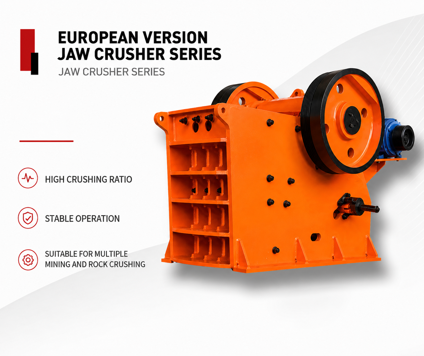 EUROPEAN TYPE JAW CRUSHER